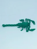 3D Hareketli Akrep Figürlü Oyuncak -Yeşil thumbnail 3