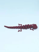 3D Hareketli Bukalemun Figürlü Oyuncak - Kırmızı - 6