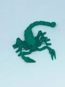 3D Hareketli Akrep Figürlü Oyuncak -Yeşil thumbnail 4