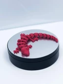 3D Hareketli Oyuncak Kertenkele - Kırmızı thumbnail 7