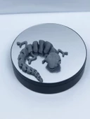 3D Hareketli Bukalemun Figürlü Oyuncak - Gri thumbnail 2