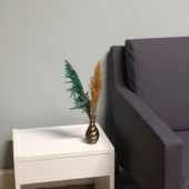 Modern Mini Vazo 15cm Altın Kahve - 3
