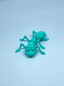 3D Hareketli Karınca Figürlü Oyuncak - Turkuaz - 1