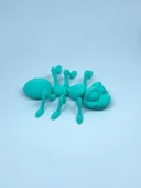 3D Hareketli Karınca Figürlü Oyuncak - Turkuaz - 4