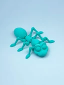 3D Hareketli Karınca Figürlü Oyuncak - Turkuaz - 3