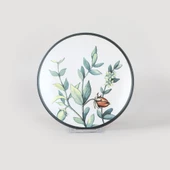 Keramika Keraart Çiçek Bahçesi Pasta Tabağı 20 Cm 6 Adet - 18938-39-40-41-42-43 - 5