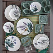 Keramika Keraart Çiçek Bahçesi Kahvaltı Takımı 21 Parça 4 Kişilik - 18939-40-42-43 - 1