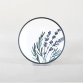 Keramika Keraart Çiçek Bahçesi Pasta Tabağı 20 Cm 6 Adet - 18938-39-40-41-42-43 - 9