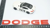 DK Tuning Dodge Bagaj Kırmızı ABS 3M 3D Yazı Logo Amblem - 5