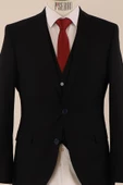 Yelekli Takım Elbise Slim Fit - 5