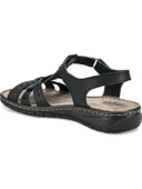 Polaris 158589 Ortopedik Siyah Kadın Sandalet - 3