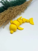 3D Hareketli Yunus Figürlü Oyuncak - Sarı thumbnail 2