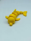 3D Hareketli Yunus Figürlü Oyuncak - Sarı thumbnail 6