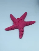 3D Hareketli Deniz Yıldızı Oyuncak - Pembe - 3