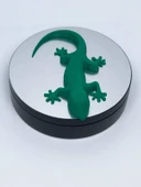 3D Kertenkele Gecko Figürlü Model Oyuncak - Yeşil - 5
