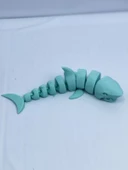 3D Hareketli Köpek Balığı Figürlü Oyuncak - Turkuaz thumbnail 3