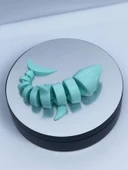 3D Hareketli Köpek Balığı Figürlü Oyuncak - Turkuaz thumbnail 5