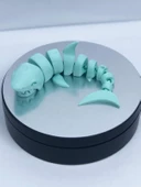 3D Hareketli Köpek Balığı Figürlü Oyuncak - Turkuaz thumbnail 6