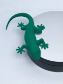 3D Kertenkele Gecko Figürlü Model Oyuncak - Yeşil - 8