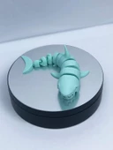 3D Hareketli Köpek Balığı Figürlü Oyuncak - Turkuaz thumbnail 4