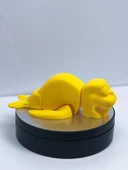 3D Hareketli Deniz Aygırı / Mors Figürlü Oyuncak - Sarı thumbnail 5