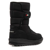 Le Petit Kız Çocuk Siyah Termal Kar Bot - 4