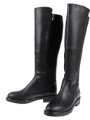 BEETY 22BK39.6004 DÜZ TOPUK STREÇ DETAYLI KADIN ÇİZME - 3