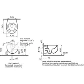 VitrA Memoria Rim-ex Asma Klozet-Beyaz 5885B403-0559 - 4