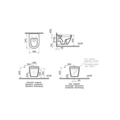 VitrA S50 Asma Klozet 54cm Beyaz 5618L003-0850 - 4