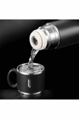 316 Paslanmaz Çelik Termos Bardak 580 Ml Bardaklı 20 Saat Sıcak-soğuk Thermos Mug Kupa Coffee - 3