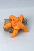 3D Hareketli Deniz Yıldızı Oyuncak - Turuncu thumbnail 2