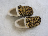 LEOPAR İÇİ KÜRKLÜ KADIN EV TERLİĞİ - 3