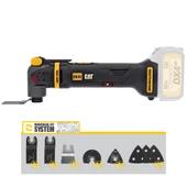 CAT DX41B 18Volt Kömürsüz Profesyonel Çok Amaçlı Devir Ayarlı Raspalama+14 Adet Aksesuar (Akü Dahil Değildir) - 2