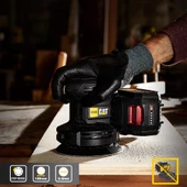 CAT DX42B 18Volt 125mm Profesyonel Devir Ayarlı Eksantrik Zımpara (Akü Dahil Değildir) - 10