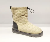 5161 Kadın Günlük Paraşüt Kumaş Kar Botu - 3