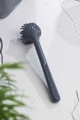Silikon Başlıklı Bulaşık Yıkama Ve Lavabo Temizleme Mutfak Tezgah Fırçası Gri - 2