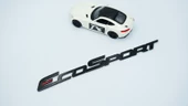 DK Tuning Ecosport Bagaj Siyah ABS Yazı Logo Ford İle Uyumlu - 4