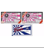 No6 Ateşi Pembe Renk Kumaş Boyası 2 Adet + Fiske Sabitleme İlacı, Kumaş Renklendirici thumbnail 1