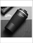 Kişiye Özel Çift Katmanlı Paslanmaz Çelik 500 Ml Kupa Araç Kahve Çay Termos Bardak -1549 - 2