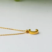 22 Ayar C Harfi Altın Kolye thumbnail 5