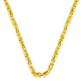 14 Ayar Altın 3 mm. Kral Zincir 60 cm thumbnail 1