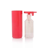 Soft Pembe Şeffaf Akrilik Sıvı Sabunluk 250 ml thumbnail 2