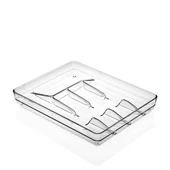 Şeffaf Akrilik Raf İçi Kaşıklık 26,5×34,5×4,5 cm - 1