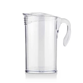 Akrilik 2 Lt Şeffaf Sürahi (Buzdolabı Kapak Rafına Sığar) - 1