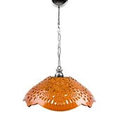 Bal Rengi Akrilik Avize Modern Dekoratif Aydınlatma 35x35x12 cm - 1