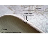 Brillant Latex Kaymaz Taban Halı-YILDIZ HL11247.802-(80x300) - 2