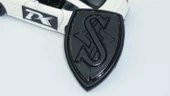 DK Tuning Nissan Silvia S14 Ön Kaput 3M 3D Siyah ABS Logo Amblem - 3