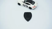 DK Tuning Nissan Silvia S14 Ön Kaput 3M 3D Siyah ABS Logo Amblem - 5