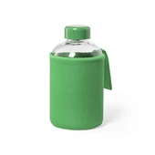 Boomug Neopren Kılıflı Cam Matara 600 ml Yeşil - 2