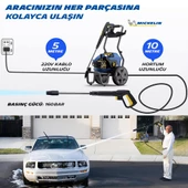 Michelin Mpx160ck 2900Watt 160Bar İndüksiyon Motor Yağ Soğutmalı Profesyonel Basınçlı Yıkama thumbnail 12
